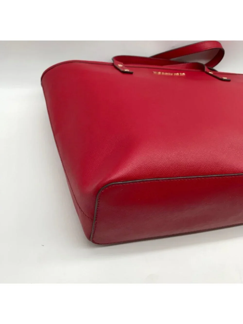 Michael Kors Jet Set Red Saffiano Leather Tote